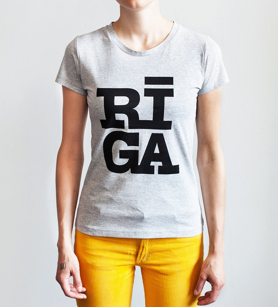 Riga logo sieviesu t krekls