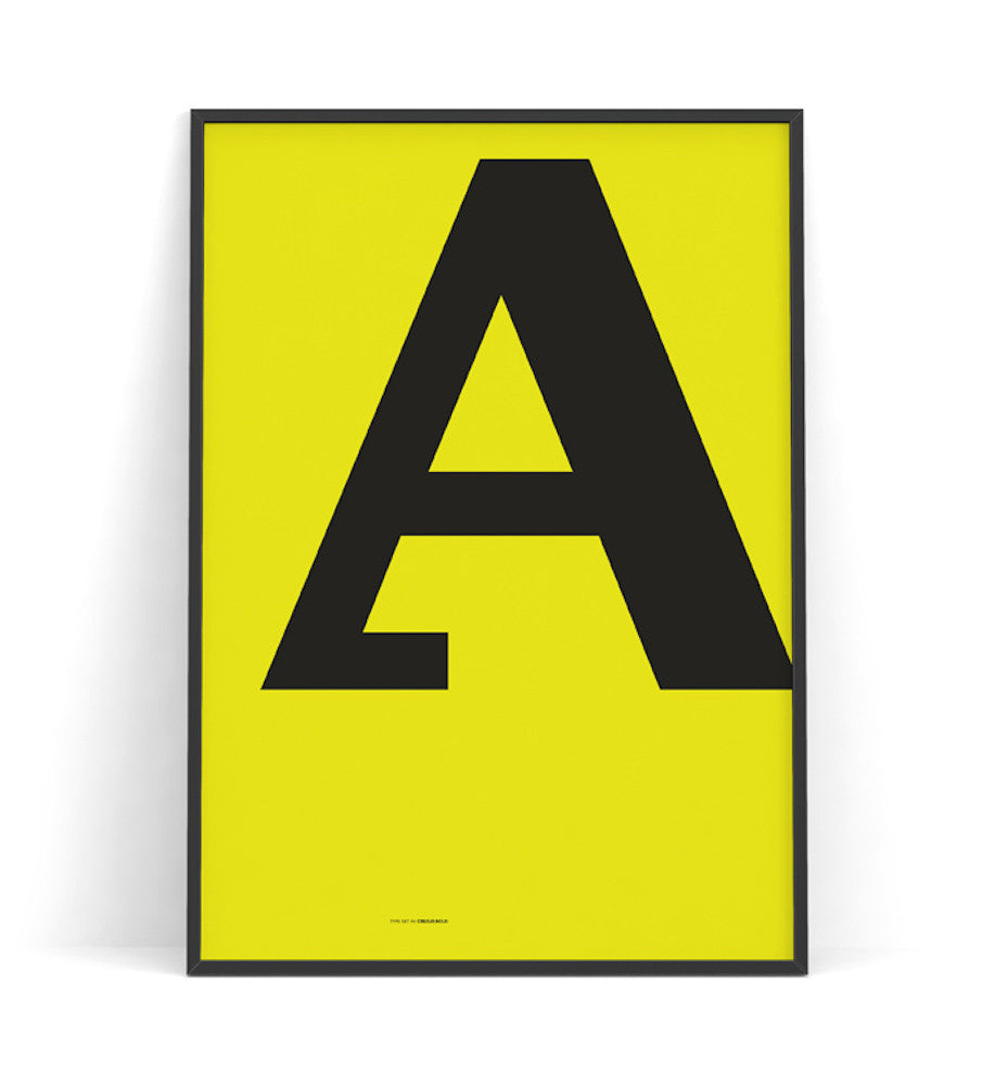 Cirulis Display Letter A