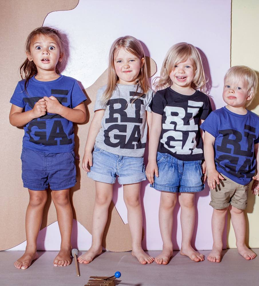 Made in Riga organic cotton T-shirt for kids