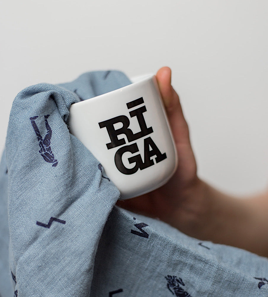 RIGA logo coffee mug